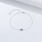 White anklet style