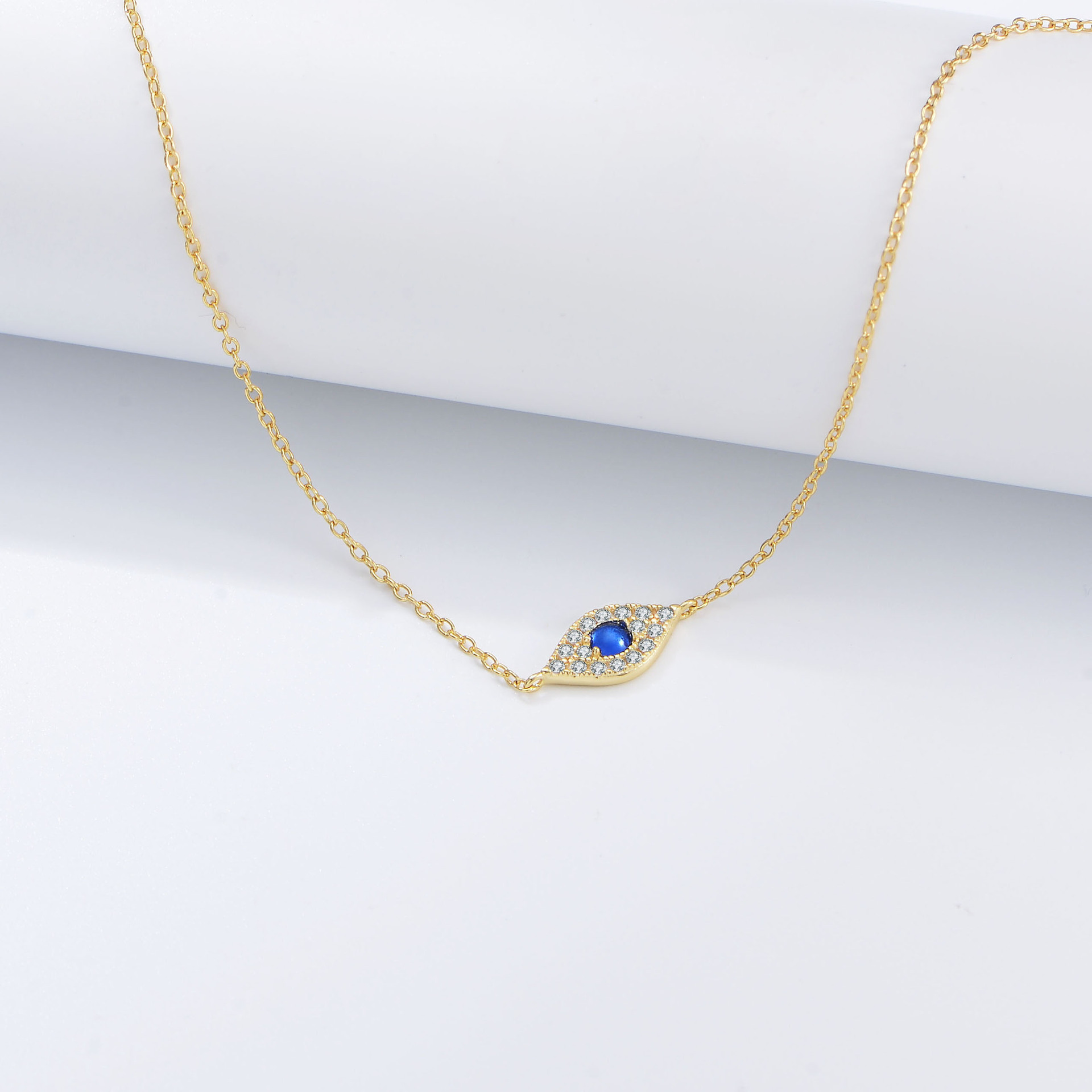 S925 Sterling Silver Evil Eye Micro-set Zirconia Bracelet for Women, European and American Style, Vintage High-End Design, Diamond-set Jewelry