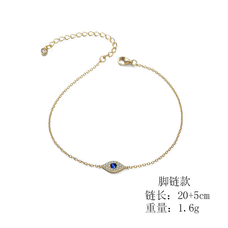 S925 Sterling Silver Evil Eye Micro-set Zirconia Bracelet for Women, European and American Style, Vintage High-End Design, Diamond-set Jewelry