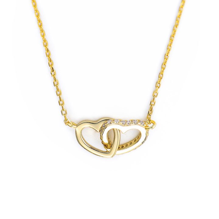 S925 Sterling Silver Simple Diamond-Studded Heart-Shaped Necklace for Women, Korean Style, Classic and Elegant, Versatile Heart-Shaped Collarbone Chain.
