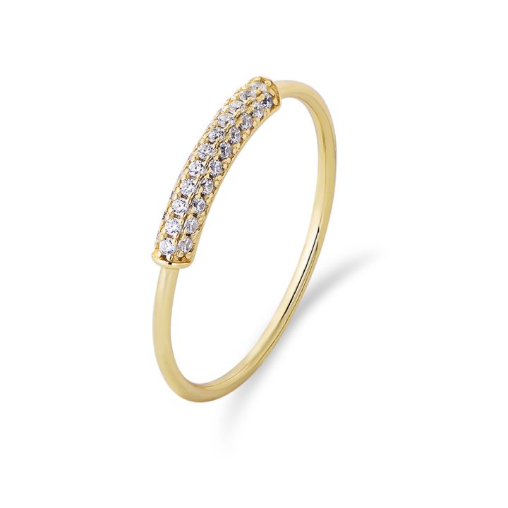 Korean style sterling silver micro-set zircon ring for women, simple, fashionable, versatile, index finger ring, pinky ring, jewelry wholesale.