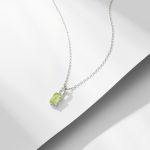 White peridot