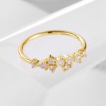 White zirconium gold