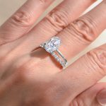 White gold two-piece set